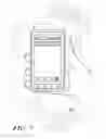 Fig. 08 - Electronic device with gesture display control and corresponding methods