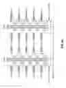 Fig. 16 - Controlling adjustable resistance bit lines connected to word line combs