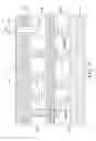 Fig. 15 - Stacked integrated circuits with redistribution lines