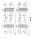 Fig. 40 - Memory hole bit line structures