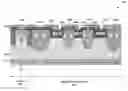 Fig. 01 - Edge termination structure having a termination charge region below a recessed field oxide region