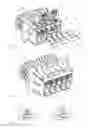 Fig. 02 - Terminal block arrangement and blocking devices for such terminal blocks