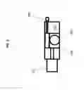 Fig. 04 - Shockless plug and socket assembly for safe interconnection of live circuits