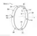 Fig. 01 - ELECTRICAL MACHINE ROTOR PROVIDED WITH AT LEAST ONE  HOOP FOR RETENTION OF THE CHIGNONS OF THE WINDING, AND CORRESPONDING ELECTRICAL MACHINE