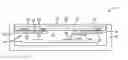 Fig. 01 - Display with vias for concealed printed circuit and component attachment