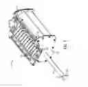 Fig. 06 - Gate retention for an inductor box of an agricultural implement