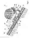 Fig. 04 - Processing device for processing slaughtered and plucked poultry carcasses, comprising poultry-support devices and poultry-processing devices