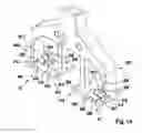 Fig. 15 - Processing device for processing slaughtered and plucked poultry carcasses, comprising poultry-support devices and poultry-processing devices
