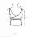 Fig. 07 - Crossover Maternity and Nursing Garment