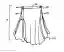Fig. 01 - Hitch for cycling skirt and method of using same