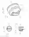 Fig. 14 - Visor with Plug In Accessory Sockets