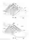Fig. 34 - Article of footwear with decoupled upper