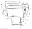 Fig. 01 - Desktop receptacle with utility front surface