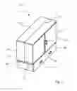 Fig. 02 - Folding bed for space saving storage within a cabinet
