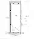 Fig. 05 - Folding bed for space saving storage within a cabinet