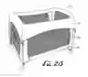 Fig. 12 - Play yard with removable liner