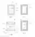 Fig. 02 - Magnetic customizable picture frame system