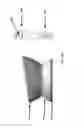 Fig. 27 - Interior-focused sloped-sided apparatus and method