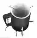 Fig. 01 - Weight training beverage mug