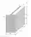 Fig. 01 - PACKAGE COMPRISING A STACK OF Z-FOLDED WEB MATERIAL