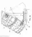 Fig. 16 - Anatomical imaging system having fixed gantry and rotating disc, with adjustable angle of tilt and increased structural integrity, and with improved power transmission and position sensing