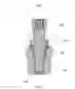 Fig. 08 - Fixed hybrid dental attachment device and methods of use