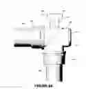 Fig. 20 - Catheter mount with suction port