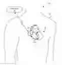 Fig. 01 - Atrial contraction detection by a ventricular leadless pacing device for atrio-synchronous ventricular pacing