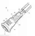 Fig. 01 - Heated lacrosse stick shaft