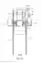 Fig. 07 - Device for the positioning of a number of supports on a rail