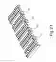 Fig. 13 - Device for the positioning of a number of supports on a rail
