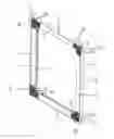 Fig. 01 - Method and apparatus for producing a custom sized canvas stretcher frame