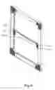 Fig. 09 - Method and apparatus for producing a custom sized canvas stretcher frame