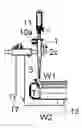 Fig. 01 - Device for assembling-disassembling a tyred wheel, as well as machine comprising such a device