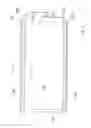 Fig. 03 - Roller blind arrangement with lateral guide