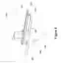 Fig. 07 - Drop down ladder rack