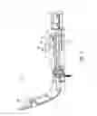 Fig. 06 - Adjustable anchor on a load carrier for a bicycle through-axle