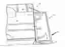 Fig. 01 - Multipurpose utility board for vehicle tailgate