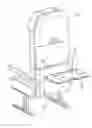 Fig. 01 - Tray table with rotatable inner tray