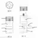 Fig. 06 - Combination Drink Bottle and Frozen Comestible Maker