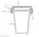 Fig. 01 - PAPER CUP COVER STRUCTURE