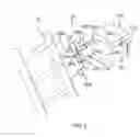 Fig. 03 - Paint can securing apparatus for use with a ladder