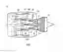 Fig. 02 - Thrust reverser unit having both nested cascades translating linearly and only one cascade rotational