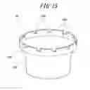 Fig. 16 - Liquid-sealed anti-vibration device and method for manufacturing the same