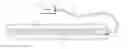 Fig. 01 - System for adapting an existing fluorescent light fixture with an LED luminaire