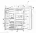 Fig. 01 - Refrigerator appliances with movable individually temperature control bins