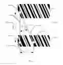 Fig. 02 - Method of assisted mounting and error compensation for absolute grating ruler