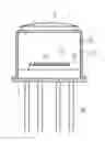 Fig. 01 - Thermopile infrared sensor structure with a high filling level
