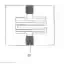 Fig. 01 - Interdigitated electrode configuration for ion filter