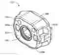 Fig. 01 - Camera housing for reducing internal reflections and camera comprising same
